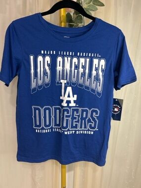 LA Dodgers T-Shirt MLB Genuine Merchandise Blue Graphic Tee